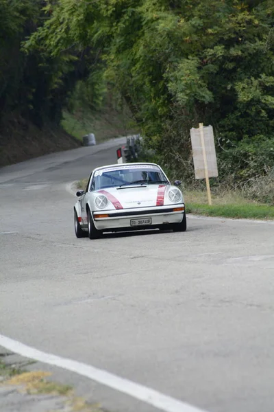 Pesaro Olaszország Ott 2020 San Bartolo Park Vintage Car Porrche — Stock Fotó