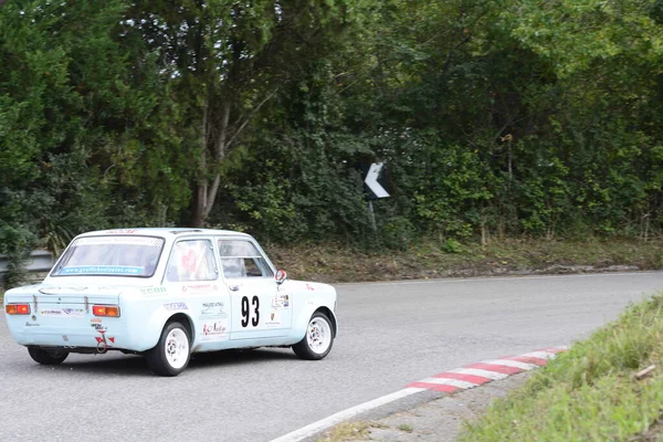 Pesaro Itália Ott 2020 San Bartolo Park Vintage Car Fiat — Fotografia de Stock