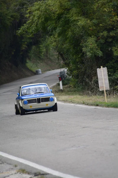 Pesaro Włochy Ott 2020 San Bartolo Park Vintage Car Bmw — Zdjęcie stockowe