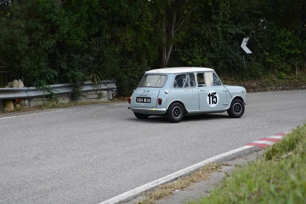 Pesaro Italia Ott 2020 San Bartolo Park Vintage Car Morris — Foto Stock