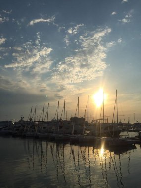 Marina Sochi gün batımı
