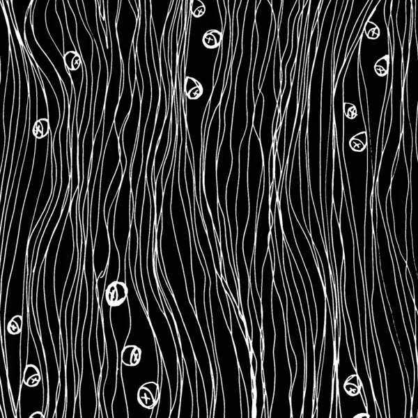 Contexte Abstrait Texture Blanche Noire Branches Baies — Photo