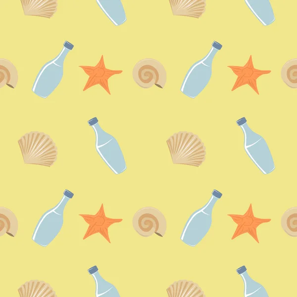 Pattern of seashells. — Stock Photo, Image