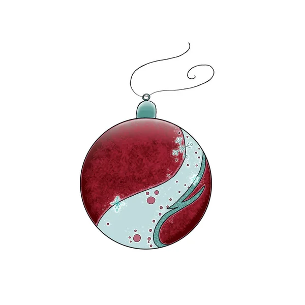 Bola, juguete de Navidad burbuja decorar, bola mágica —  Fotos de Stock