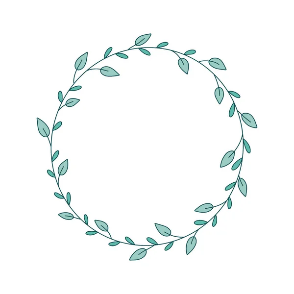 El ile çizilen Doodle çerçeveleri ve sınırları vektör kümesi. Handdrawn elemanları, çiçekler, dalları, süsler ve flourishes