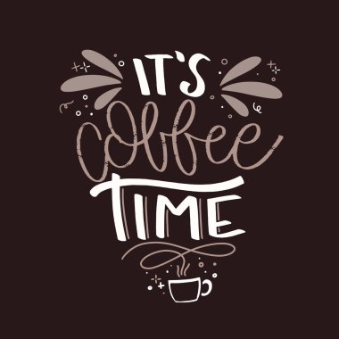 Modern kahve yazısı tipografi. Ama ilk kahve. El çizilmiş harf ifadesi. Modern motive edici kaligrafi dekoru. Alıntı ile Scrapbooking veya günlük kartı.