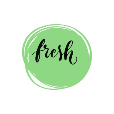 Vektör el grafik elemanları kümesi. Doğal ürün. Organik ürün. Eko. Vegan.