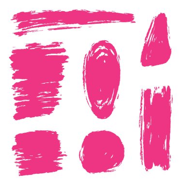 Sanatsal el çizilmiş kalem fırçalar kümesi. El çizilmiş grunge pürüzlü marker beyaz arka plan üzerinde izole altı çizer 