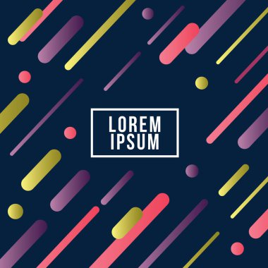 Geometrik soyut Pop Memphis Background.Applicable broşürler, posterler, afiş ve kapakları için. 