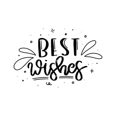 Mutlu Yıllar Yazı Kartı Tasarımı. Happy Birthday Modern Fırça Tipografi yazı. Tebrik kartı. Vektör çizimi.