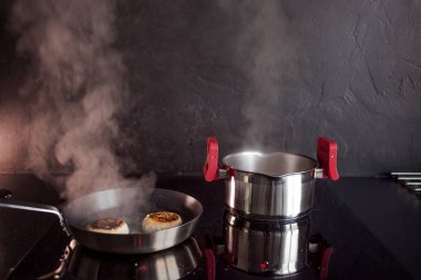 Tavuk kıyılmış cutlets, evde yemek pişirme, sağlıklı gıda