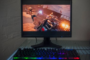 Los Angeles, ABD-11 Haziran 2019: oyun Borderlands 3 açıklayıcı editoryal