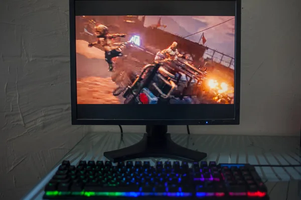 Los Angeles, ABD-11 Haziran 2019: oyun Borderlands 3 açıklayıcı editoryal