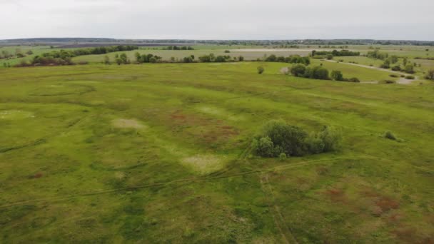Des Images Tirées Drone Vue Sur Les Hautes Terres Rurales — Video