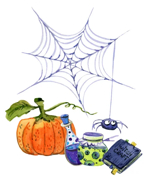 Halloween spider set