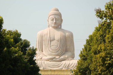 Buda heykeli Bogh Gaya, Hindistan.