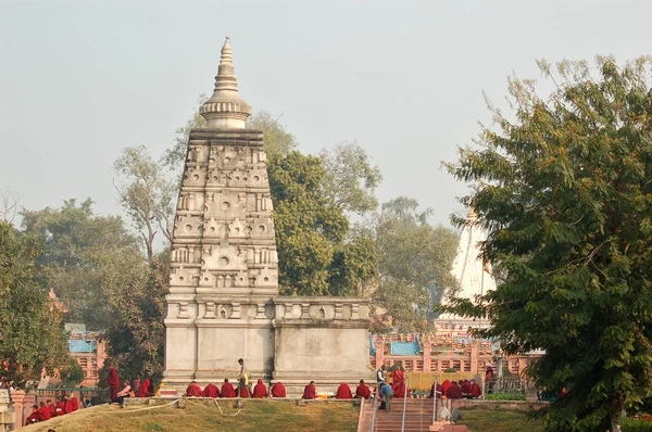 Mahabodhi-Tempel, Bodhgaya, Bihar. India — Stockfoto