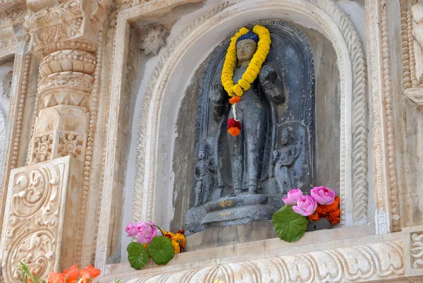 Maha bodhi tempel, bodh gaya, bihar, indien — Stockfoto