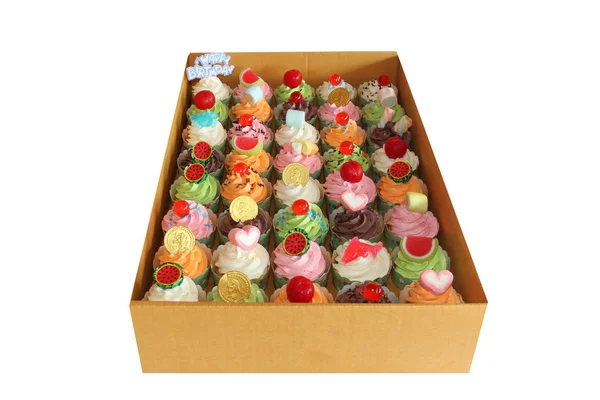 Cupcake packaging, delivery box