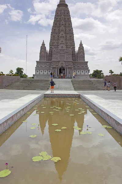 Bodh Gaya dini bir site ve hac ilişkili bir yerdir — Stok fotoğraf