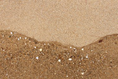 dokulu arka plan olarak kum