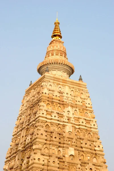 Mahabodhi-Tempel, Bodhgaya, Bihar. India — Stockfoto