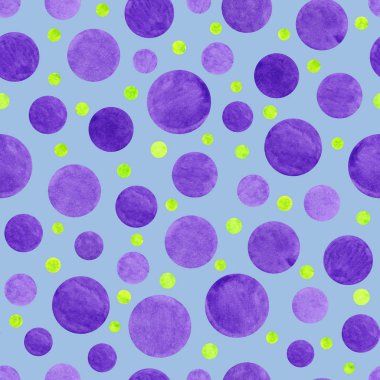 Suluboya soyut geometrik dikişsiz desen