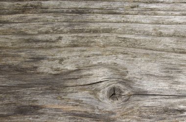 Eski gri ahşap tahta doku arka plan. Yatay kaba yıpranmış kalas.