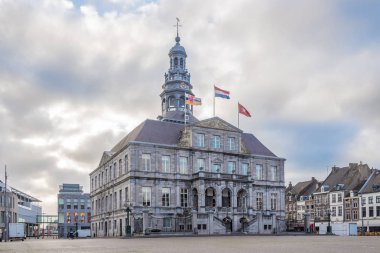 Binası, Belediye Binası'nda pazar Maastricht, Hollanda