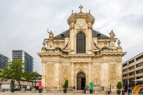 Nancy Fransa 2018 Nancy San Sebastian Kilisede Manzaraya Olabilir Nancy — Stok fotoğraf