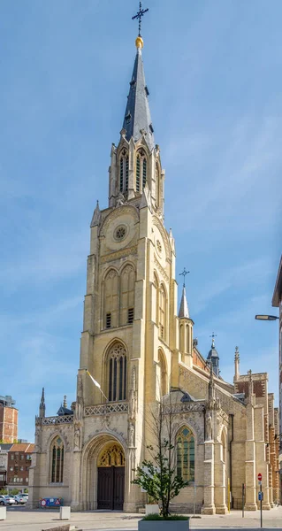 Vista Para Igreja Nossa Senhora Sint Truiden Bélgica — Fotografia de Stock