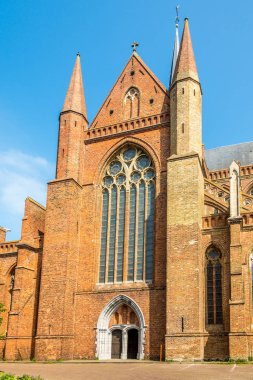 Manzaraya cephe, Kilisesi Saint Walpurga Veurne, Belçika