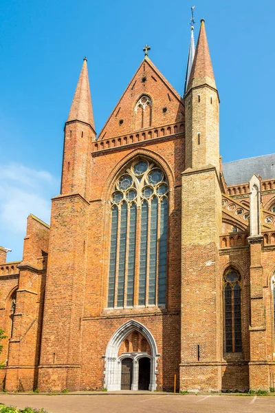 Manzaraya cephe, Kilisesi Saint Walpurga Veurne, Belçika