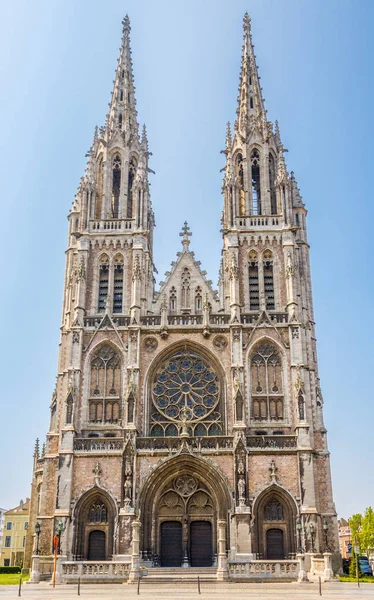 Aziz Peter Paul Kilisesi Ostend Belçika Nın Görüntüleme — Stok fotoğraf