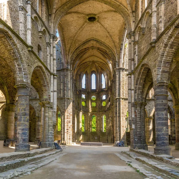 Ruis Kilise Villers Ville Abbey Belçika — Stok fotoğraf