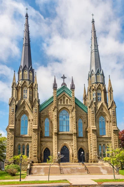 View Basilica Saint Dunstant Charlottetown Canada — Stock Photo, Image