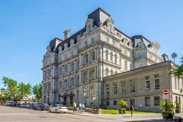 Montreal Canada Junho 2018 Vista Para Câmara Municipal Montreal Algumas — Fotografia de Stock