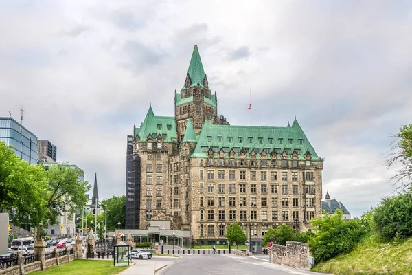 Ottawa Canada Junho 2018 Edifício Confederação Perto Parlamento Otava Ottawa — Fotografia de Stock