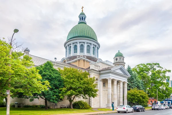 Vista Catedral Saint Georges Kingaston Canadá — Foto de Stock