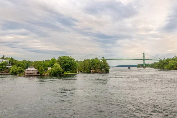 Köprü Bin Adaları Saint Lawrence Nehri Kanada — Stok fotoğraf