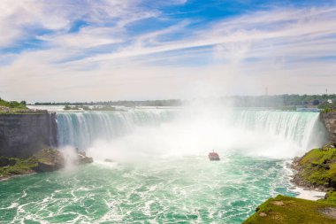 Hoseshoe Şelaleleri Niagara Falls - Kanada görüntülemek