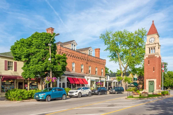 Niagara On The Lake, Kanada - Haziran 26,2018 - Niagara gölde, sokaklarında. Niagara gölde bir kasaba Ontario, Niagara yarımadada yer alır.