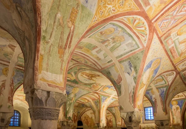 Aquileia Italy Сентября 2018 Вид Покрашенный Интерьер Базилике Санта Мария — стоковое фото