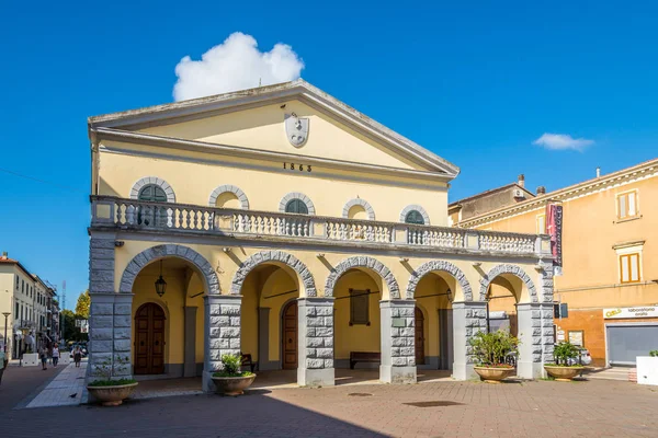 Cecina Italien September 2018 Visa Byggnaden Congress Palace Cecina Cecina — Stockfoto