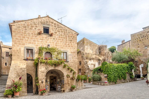 Bagnoregio Italia Septiembre 2018 Las Calles Civita Bagnoregio Civita Bagnoregio —  Fotos de Stock