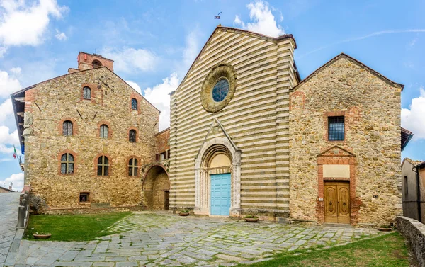 Vue Église San Francesco Lucignano Italie — Photo