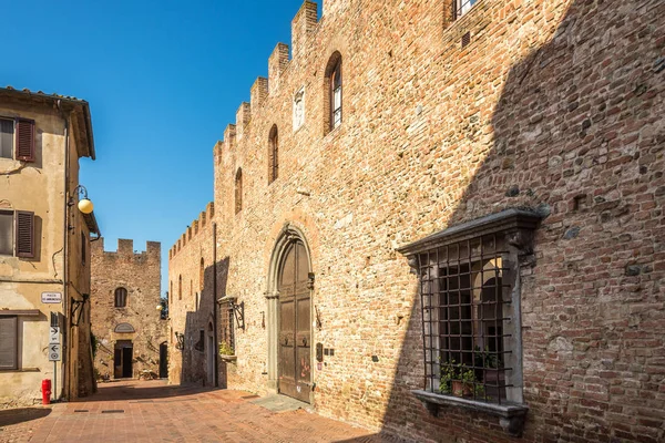 Dans Les Rues Certaldo Italie Toscane — Photo