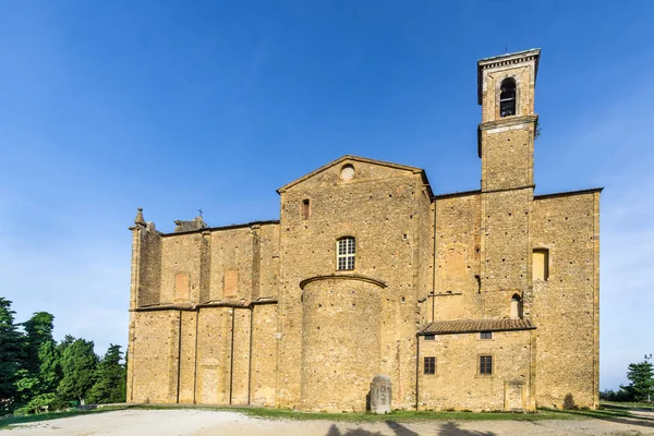 Vista Iglesia San Giusto Volterra Italia — Foto de Stock