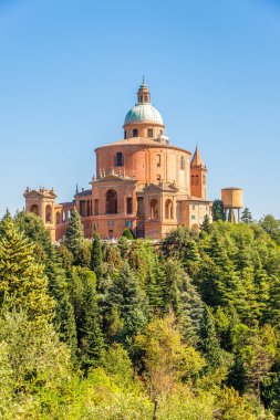 Bologna, İtalya için kutsal alan Madonna di San Luca adlı görüntülemek