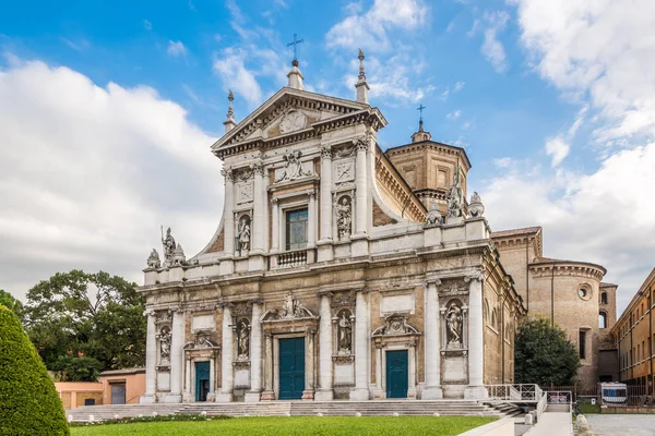 Вид Церковь Санта Мария Порто Равенне Италия — стоковое фото
